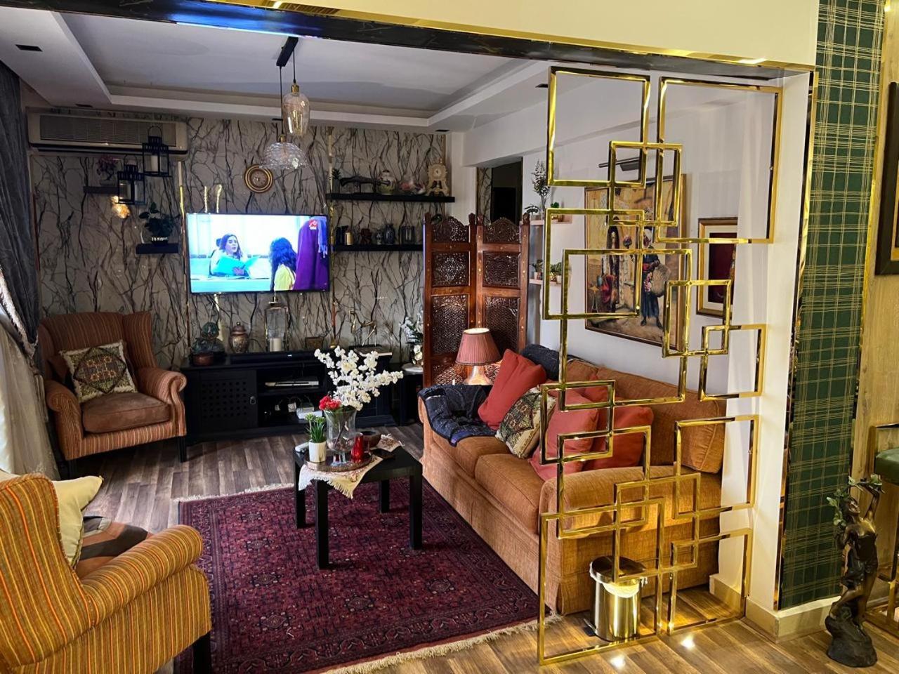 شقه مفروشه فاخره بالقاهره الجديده Daire New Cairo Dış mekan fotoğraf